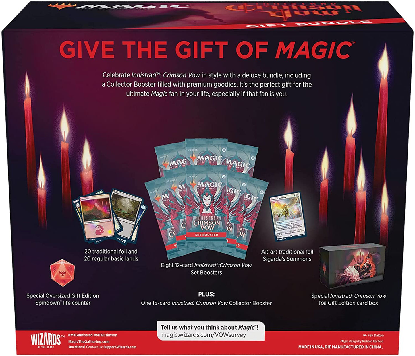 MTG GIFT BUNDLE CRIMSON VOW INGLES