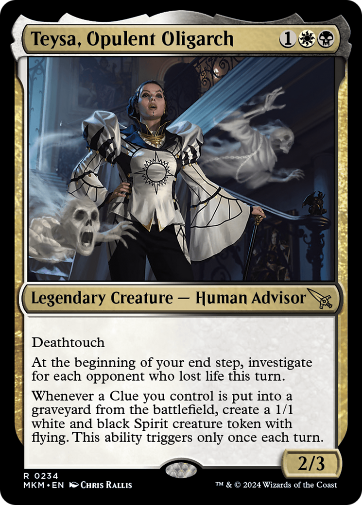 Teysa, Opulent Oligarch [Murders at Karlov Manor] - Español