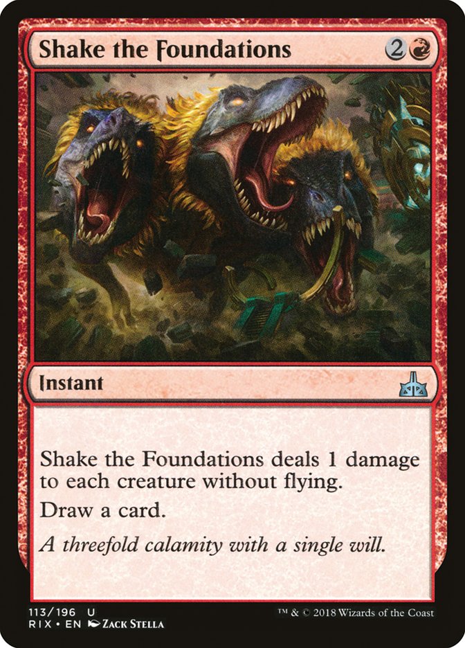 Shake the Foundations [Rivals of Ixalan] 