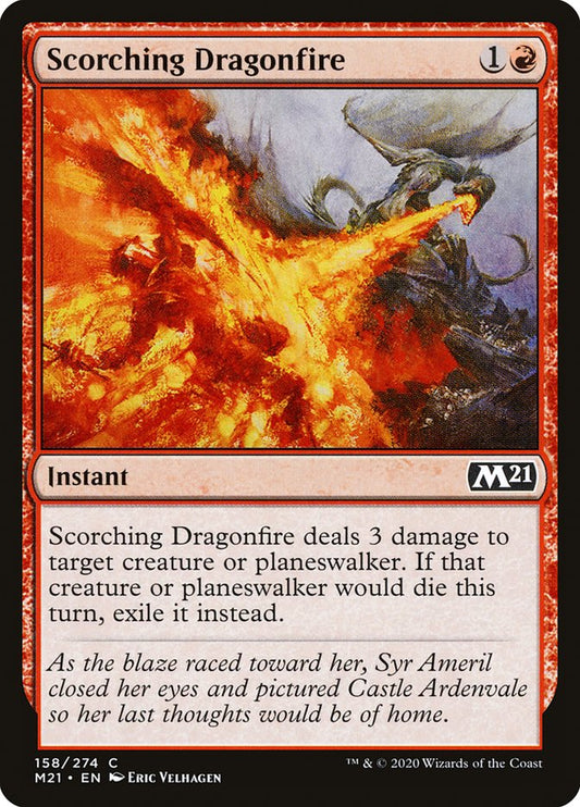 Scorching Dragonfire [Core Set 2021] 