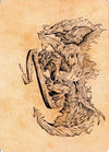 Miirym, Sentinel Wyrm Art Card [Commander Legends: Battle for Baldur's Gate Art Series]