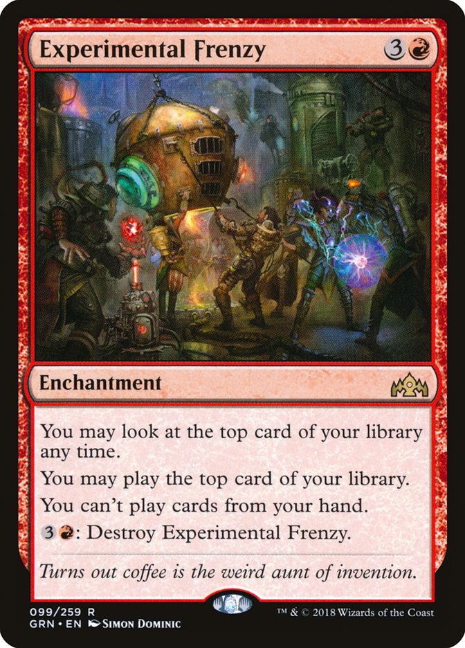 Experimental Frenzy [Guilds of Ravnica] - Español