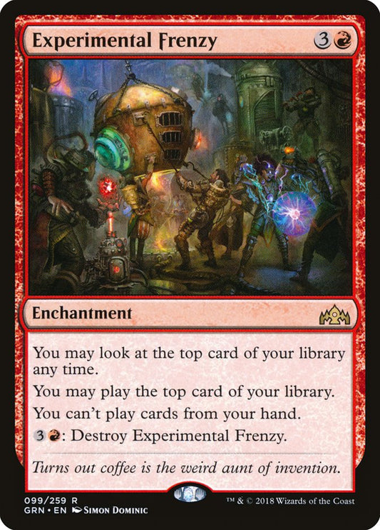 Experimental Frenzy [Guilds of Ravnica] - Español