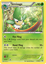 Simisage (6/162) [XY: BREAKthrough]