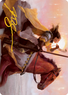 Sunrise Cavalier Art Card (Gold-Stamped Signature) [Innistrad: Midnight Hunt Art Series] 