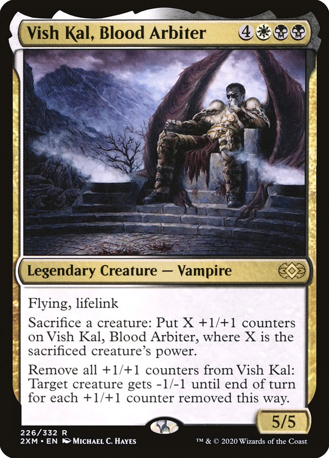 Vish Kal, Blood Arbiter [Double Masters] 