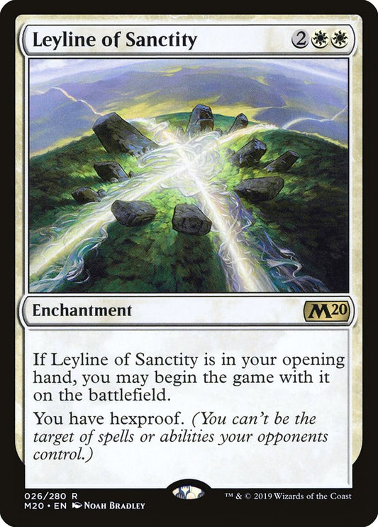 Leyline of Sanctity [Core Set 2020] - Español