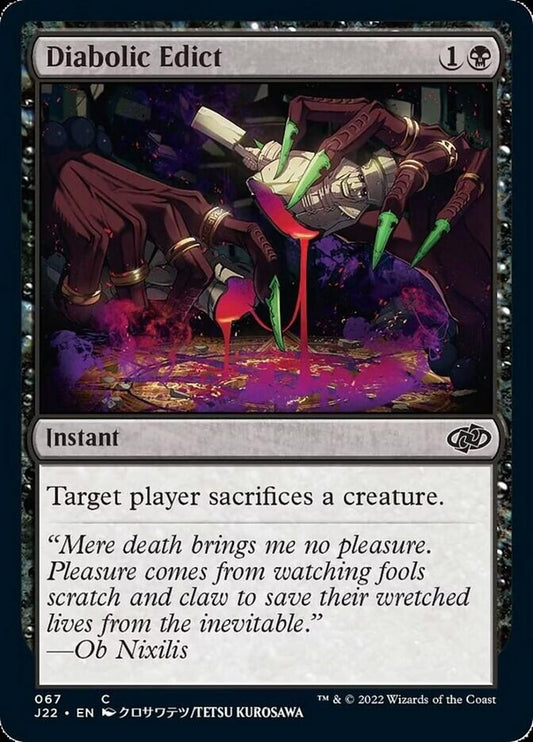 Diabolic Edict [Jumpstart 2022] 