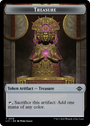 Treasure (0018) // Map Double-Sided Token [The Lost Caverns of Ixalan Tokens]