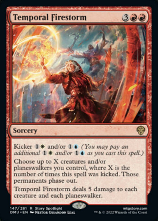 Temporal Firestorm [Dominaria United] - Español