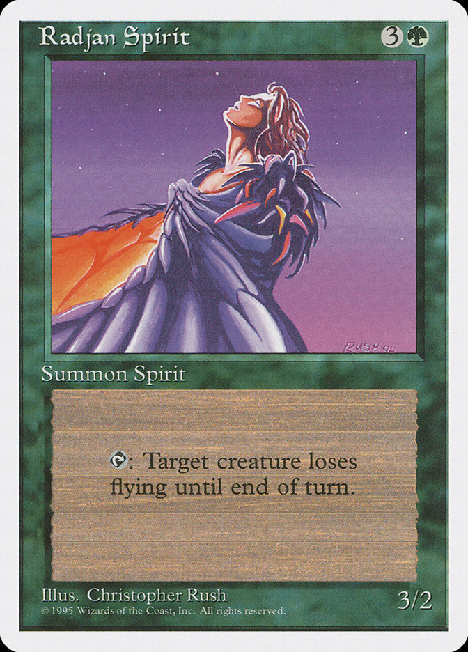 Radjan Spirit [Fourth Edition] 