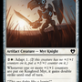 Knighted Myr [Commander Masters]
