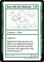 Bear with Set's Mechanic (2021 Edition) [Mystery Booster Playtest Cards]