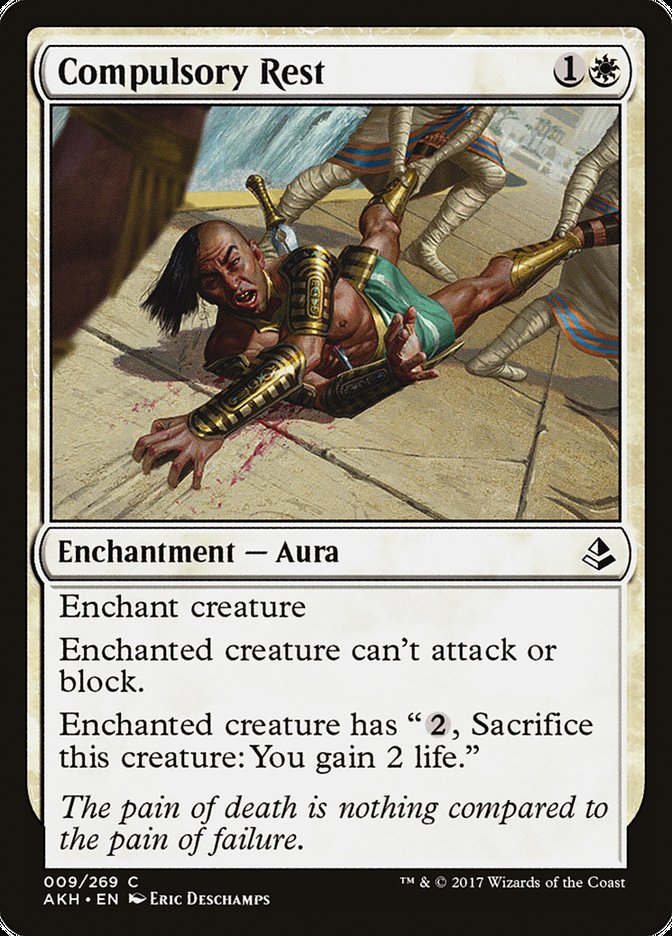 Compulsory Rest [Amonkhet] 