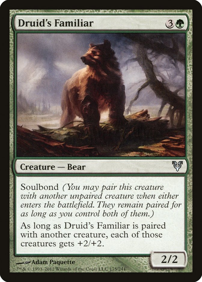 Druid's Familiar [Avacyn Restored] 