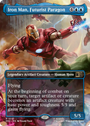 Iron Man, Futurist Paragon (Borderless) [Marvel Super Heroes Commander]