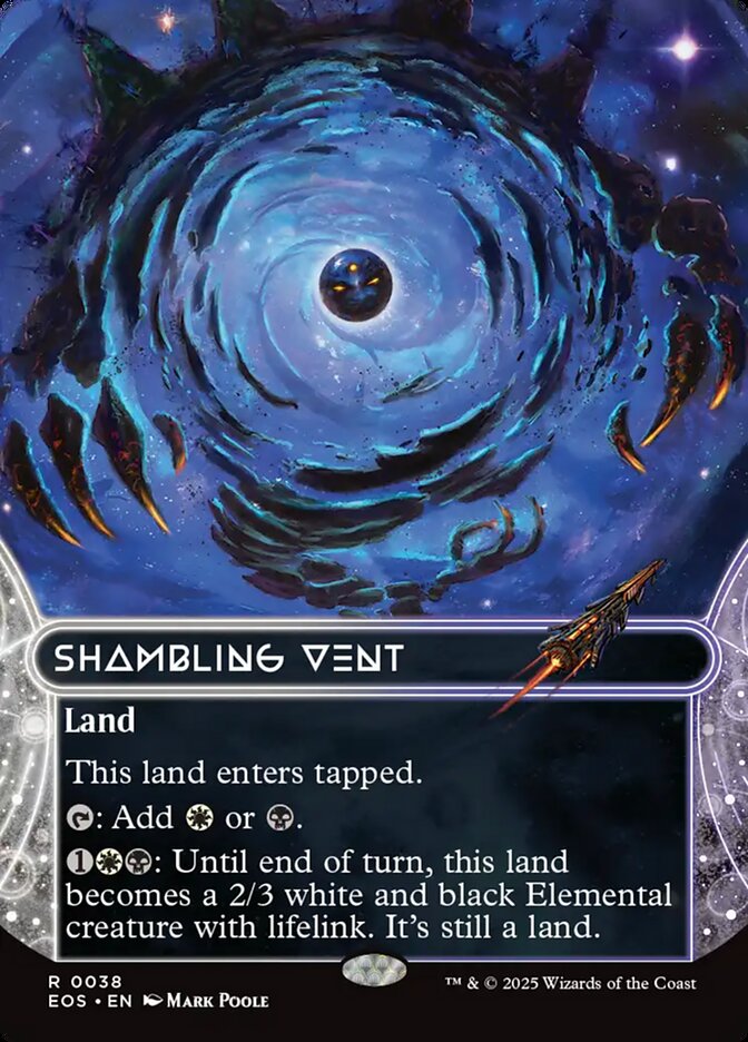 Shambling Vent (0038) (Borderless) [Edge of Eternities: Stellar Sights]