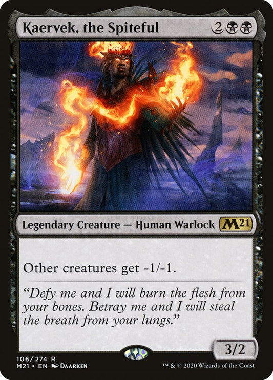 Kaervek, the Spiteful [Core Set 2021] 