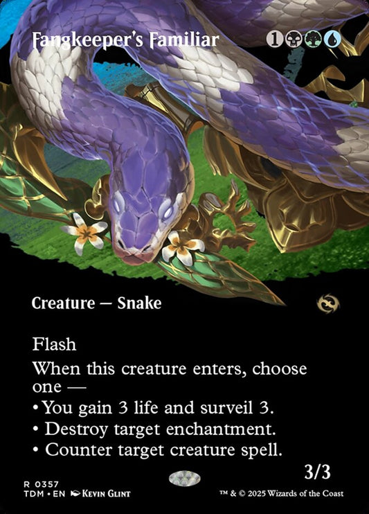 Fangkeeper's Familiar (Borderless) [Tarkir: Dragonstorm]