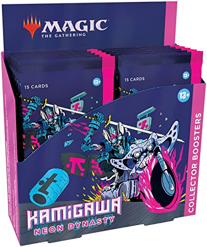 Mtg Collector Booster Box Kamigawa Neon Dynasty Ingles