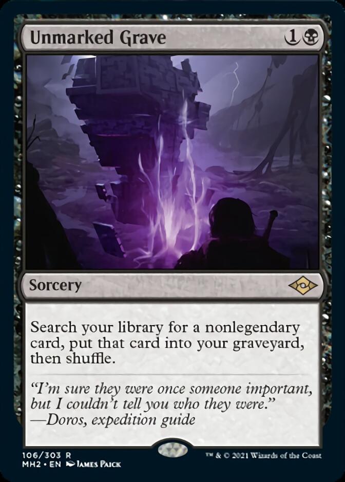 Unmarked Grave [Modern Horizons 2] - Español