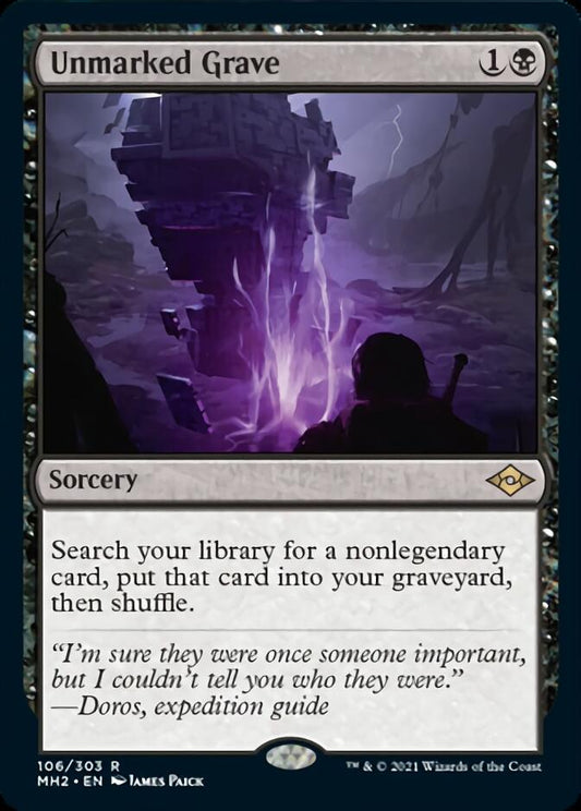 Unmarked Grave [Modern Horizons 2] - Español