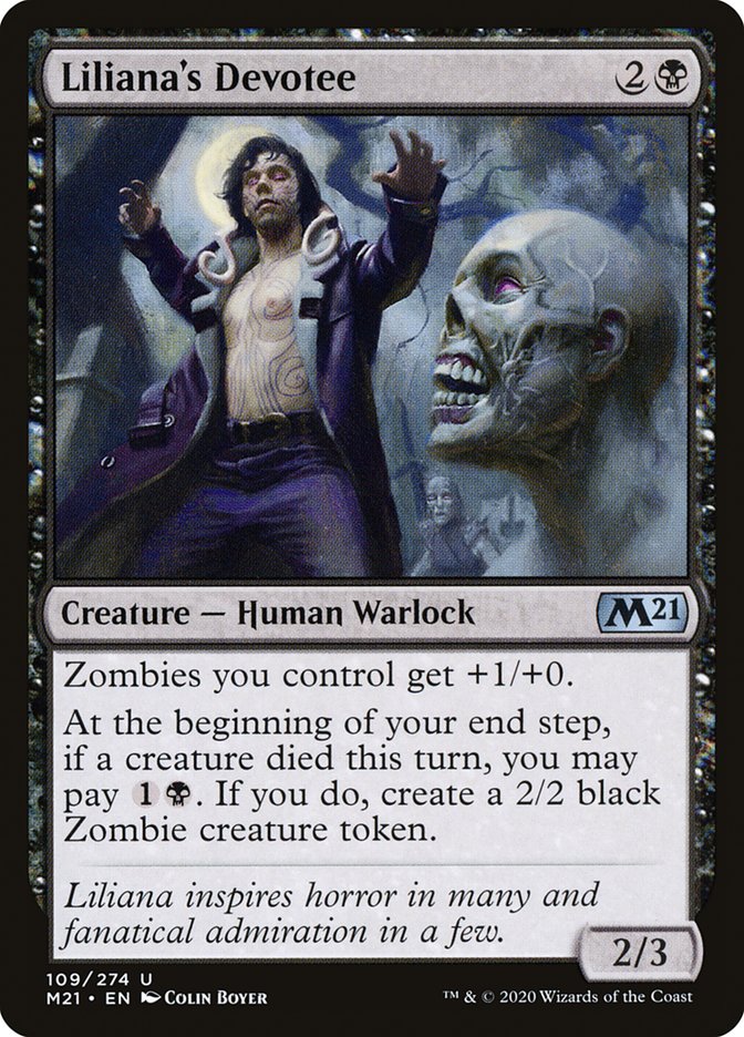 Liliana's Devotee [Core Set 2021] 