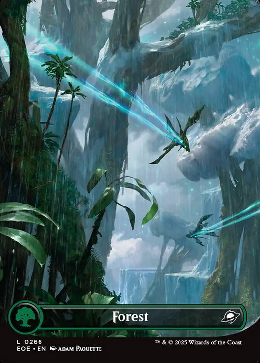Forest (0266) (Borderless) [Edge of Eternities]