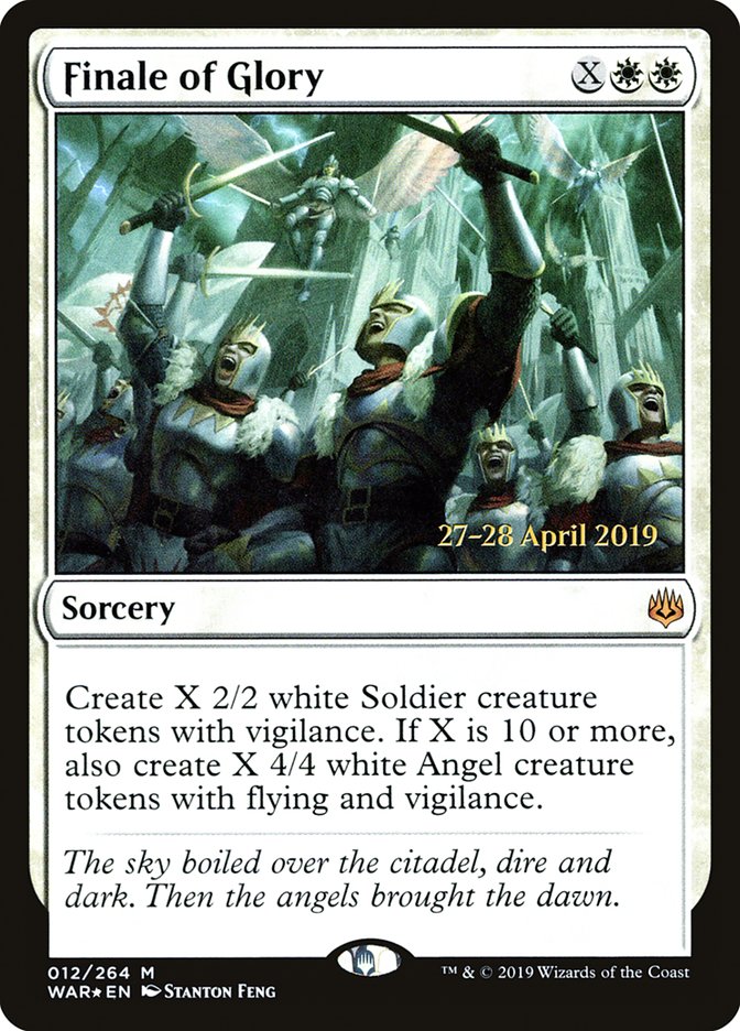 Finale of Glory [War of the Spark Prerelease Promos] 