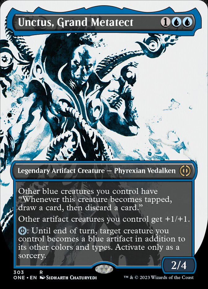 Unctus, Grand Metatec (Borderless Ichor) [Phyrexia: All Will Be One] 