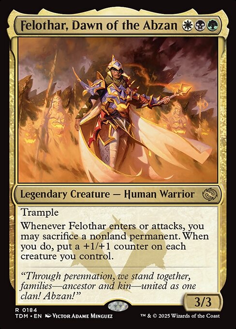 Felothar, Dawn of the Abzan - Español [Tarkir: Dragonstorm]
