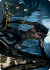 Stalking Predator Art Card (Gold-Stamped Signature) [Innistrad: Midnight Hunt Art Series]