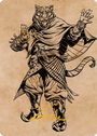 Mahadi, Emporium Master Art Card (Gold-Stamped Signature) [Commander Legends: Battle for Baldur's Gate Art Series]