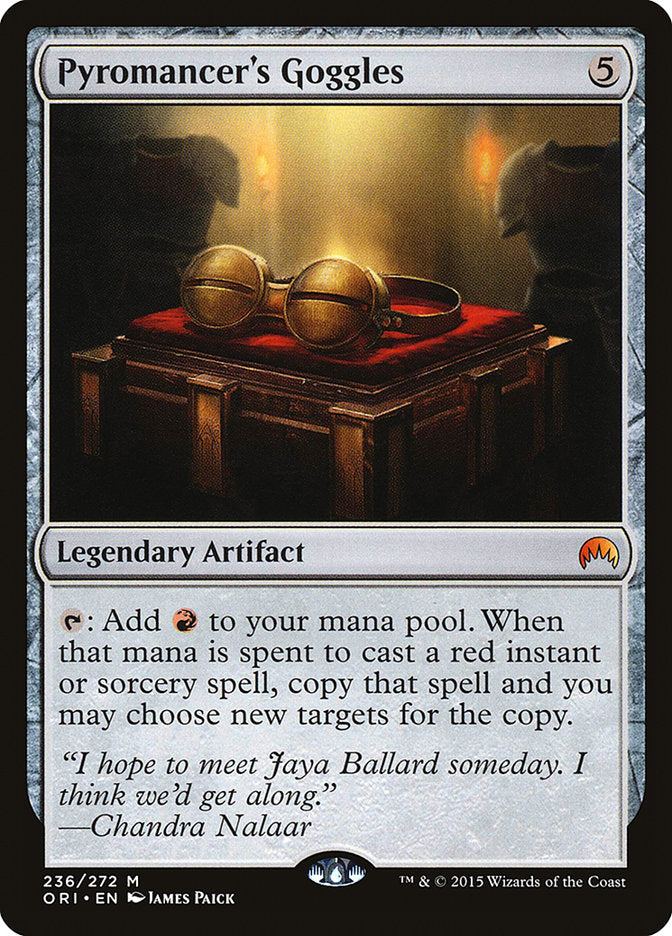 Pyromancer's Goggles [Magic Origins] - Español