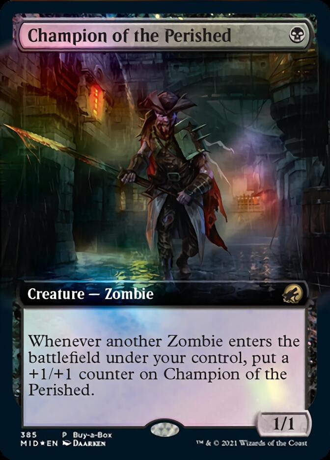 Champion of the Perished (Buy-A-Box) [Innistrad: Midnight Hunt] 