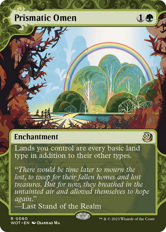 Prismatic Omen [Wilds of Eldraine: Enchanting Tales] - Español