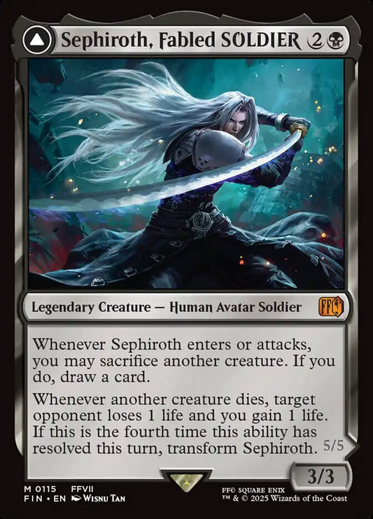 Sephiroth, Fabled SOLDIER // Sephiroth, One-Winged Angel [FINAL FANTASY]