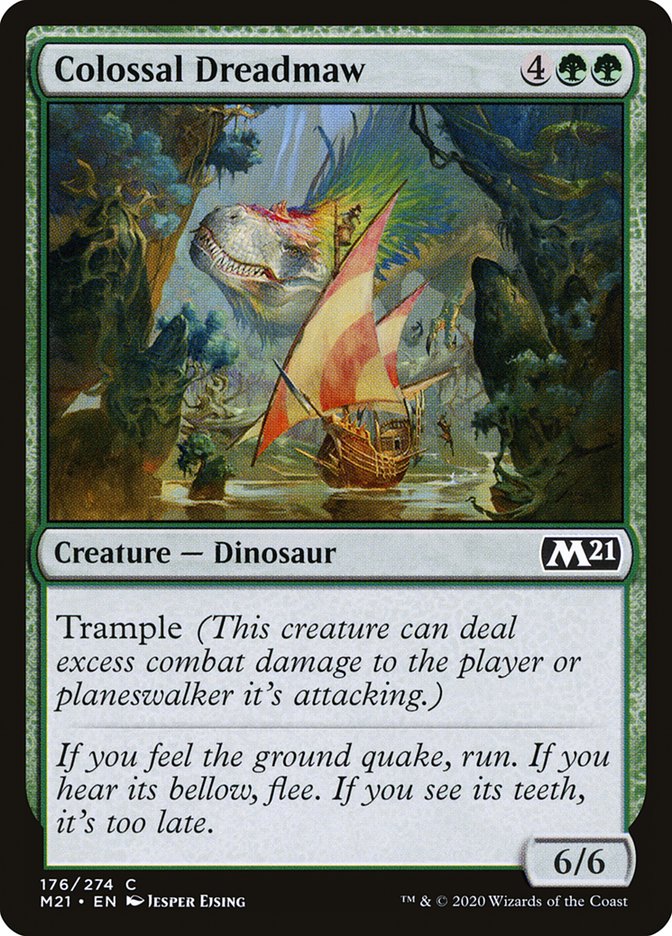 Colossal Dreadmaw [Core Set 2021] 