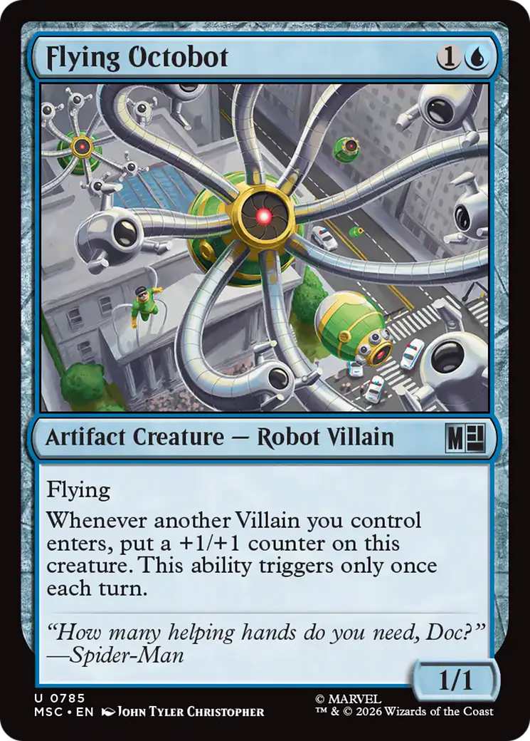 Flying Octobot [Marvel Super Heroes Commander]