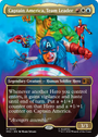 Captain America, Team Leader (Borderless) [Marvel Super Heroes Commander]