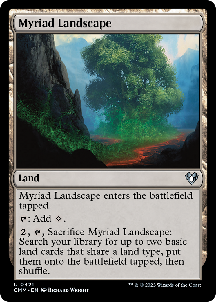 Myriad Landscape [Commander Masters] 