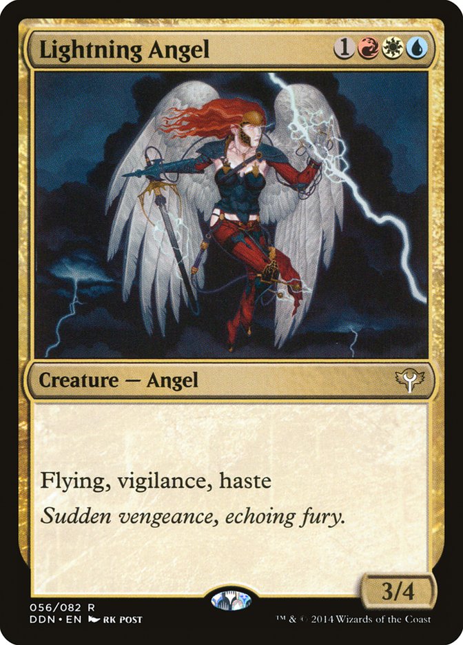 Lightning Angel [Duel Decks: Speed ​​vs. cunning] 