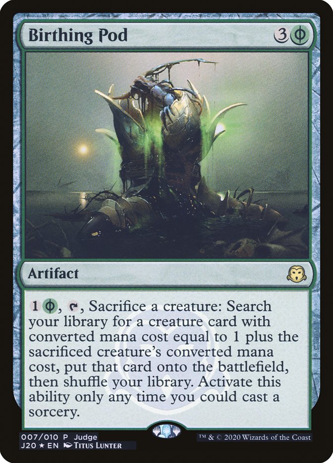 Birthing Pod [Judge Gift Cards 2020] 