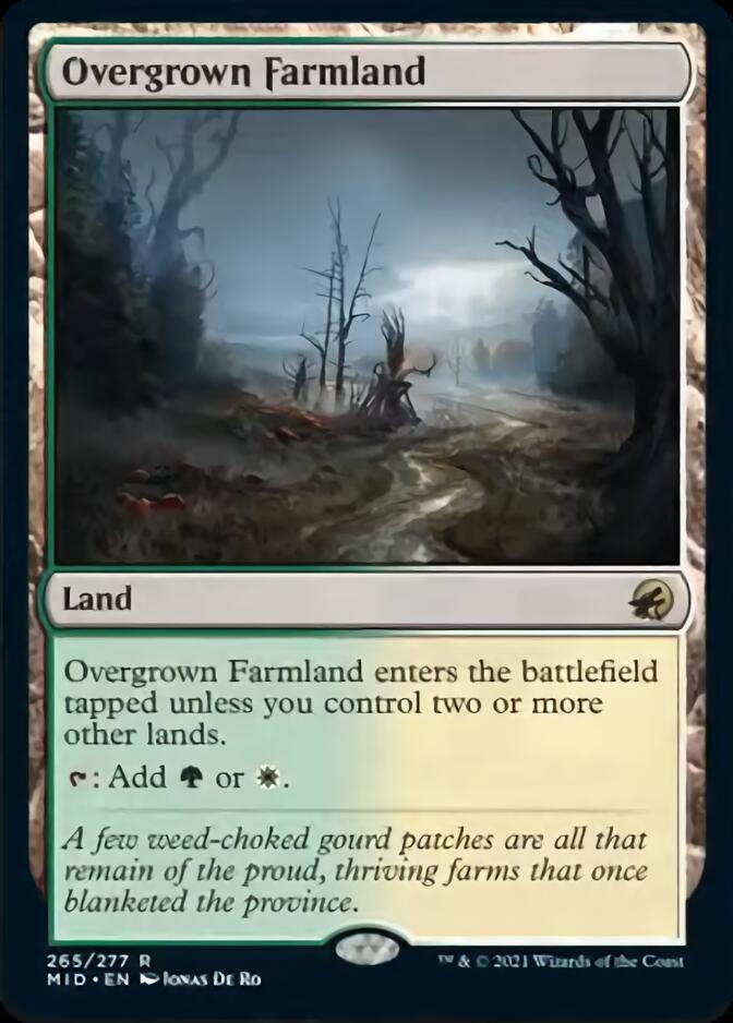 Overgrown Farmland [Innistrad: Midnight Hunt] - Español