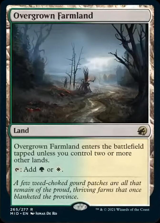 Overgrown Farmland [Innistrad: Midnight Hunt] - Español