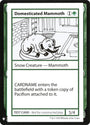 Domesticated Mammoth [Mystery Booster Playtest Cards]