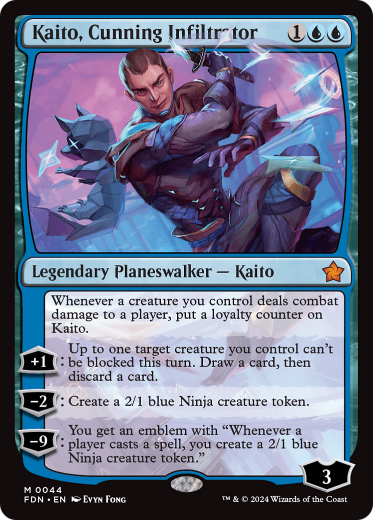 Kaito, Cunning Infiltrator - Español [Foundations]