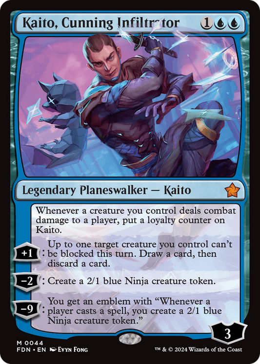 Kaito, Cunning Infiltrator - Español [Foundations]