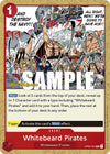 Whitebeard Pirates [Paramount War Pre-Release Cards]