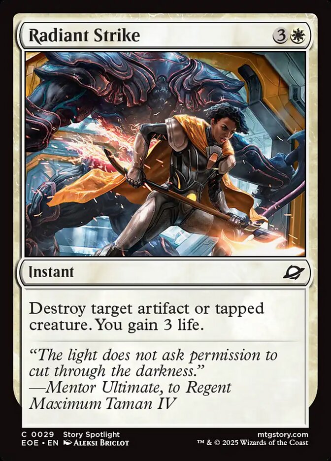 Radiant Strike [Edge of Eternities]